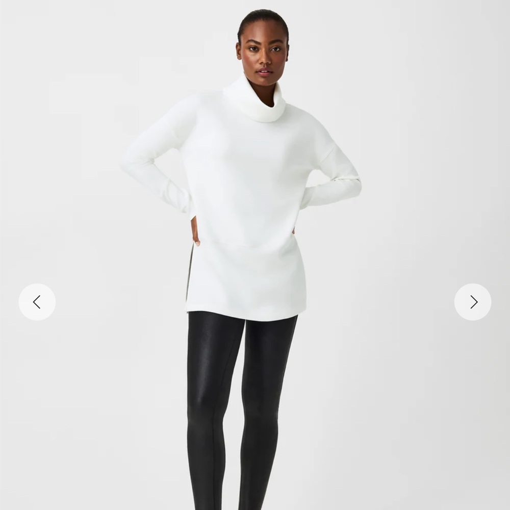 Spanx Shape Faux Leather Leggings - Picture 4 of 6